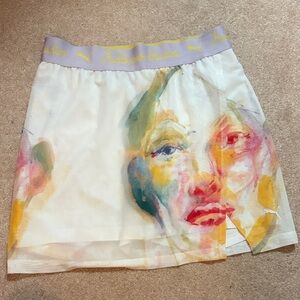 Artistic Print Women's Skirt